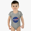 NASA Meatball Rib-Knit Onesie