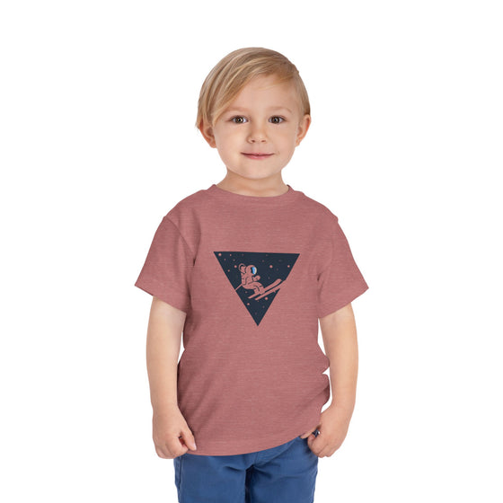 Interstellar Skier Toddler T-shirt