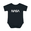 NASA Worm Rib-Knit Onesie