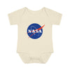 NASA Meatball Rib-Knit Onesie