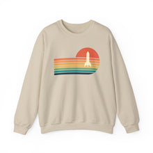  Rocket Sunset Crew Neck Sweatshirt