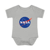 NASA Meatball Rib-Knit Onesie