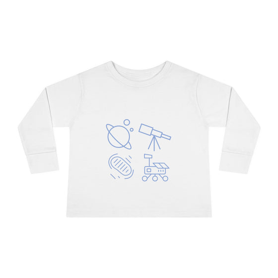 Space Starter Kit Toddler Long Sleeve Tee