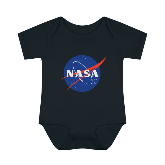 NASA Meatball Rib-Knit Onesie