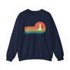 Rocket Sunset Crew Neck Sweatshirt