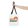 Rocket Sunset Tote Bag