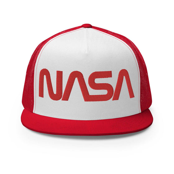 NASA Worm Trucker Cap