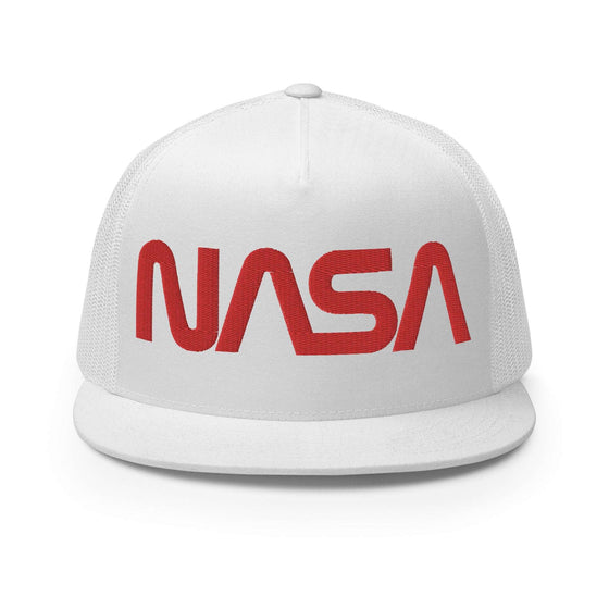 NASA Worm Trucker Cap