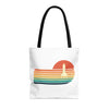 Rocket Sunset Tote Bag