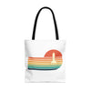 Rocket Sunset Tote Bag