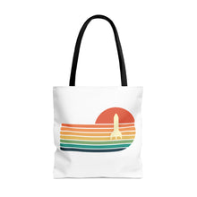  Rocket Sunset Tote Bag