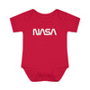 NASA Worm Rib-Knit Onesie