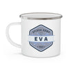 EVA 'Splash Down' Enamel Camping Mug - Space Rover