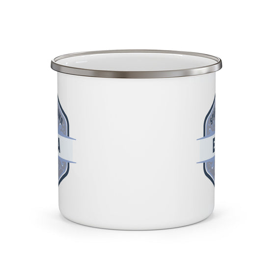 EVA 'Splash Down' Enamel Camping Mug - Space Rover