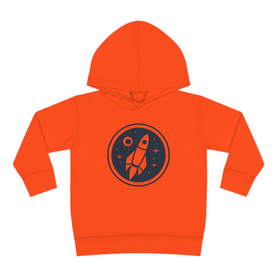 Interstellar Rocket Toddler Pullover Fleece Hoodie - Space Rover