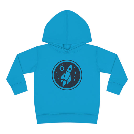 Interstellar Rocket Toddler Pullover Fleece Hoodie - Space Rover