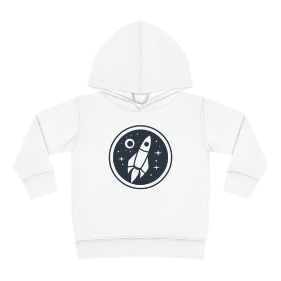 Interstellar Rocket Toddler Pullover Fleece Hoodie - Space Rover