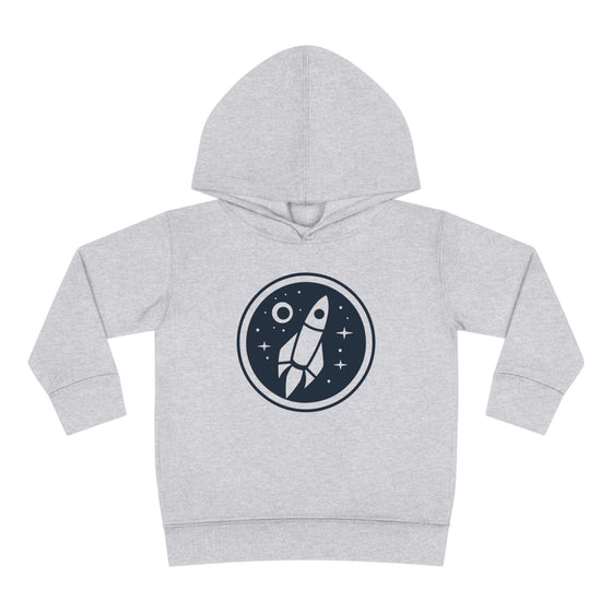 Interstellar Rocket Toddler Pullover Fleece Hoodie - Space Rover