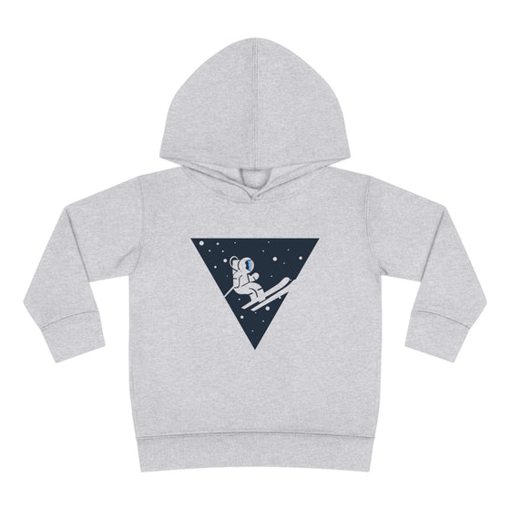 Interstellar Skier Toddler Pullover Fleece Hoodie - Space Rover