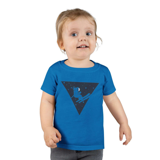 Interstellar Skier Toddler T - shirt - Space Rover