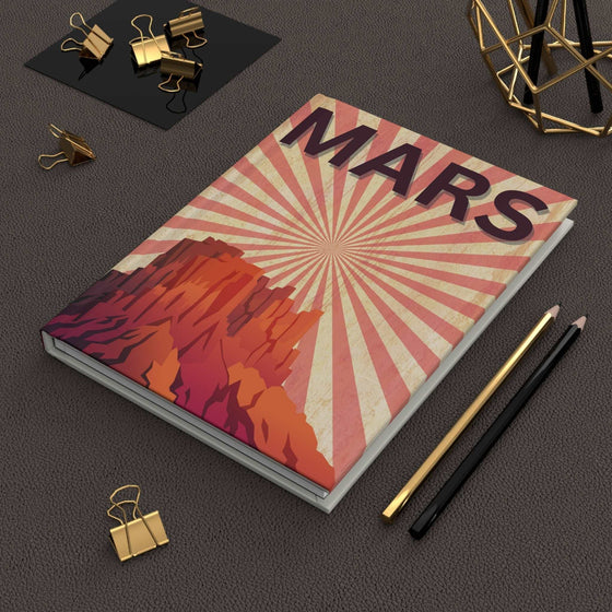 Mars Hardcover Journal - Space Rover